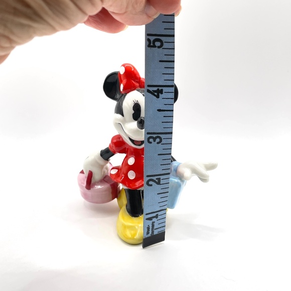 Disney Vintage Minnie Mouse Porcelain Figurine Collectible - Picture 10 of 12